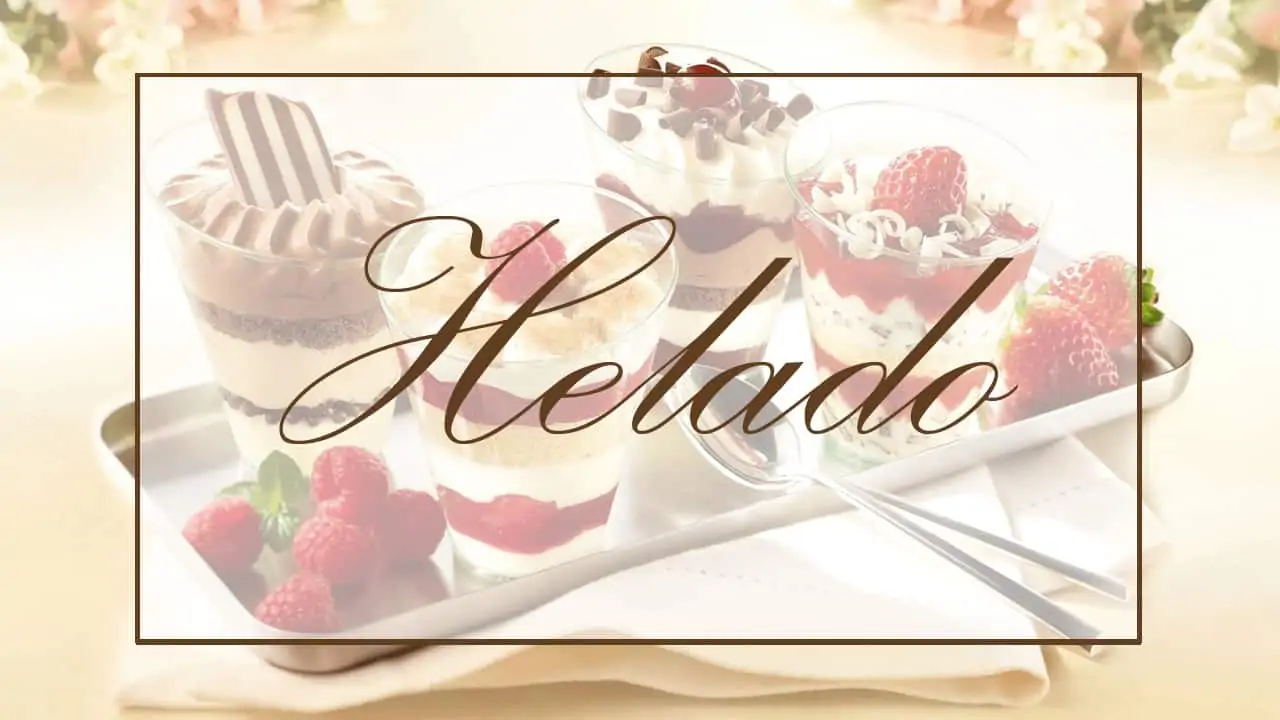 Recetas de helado