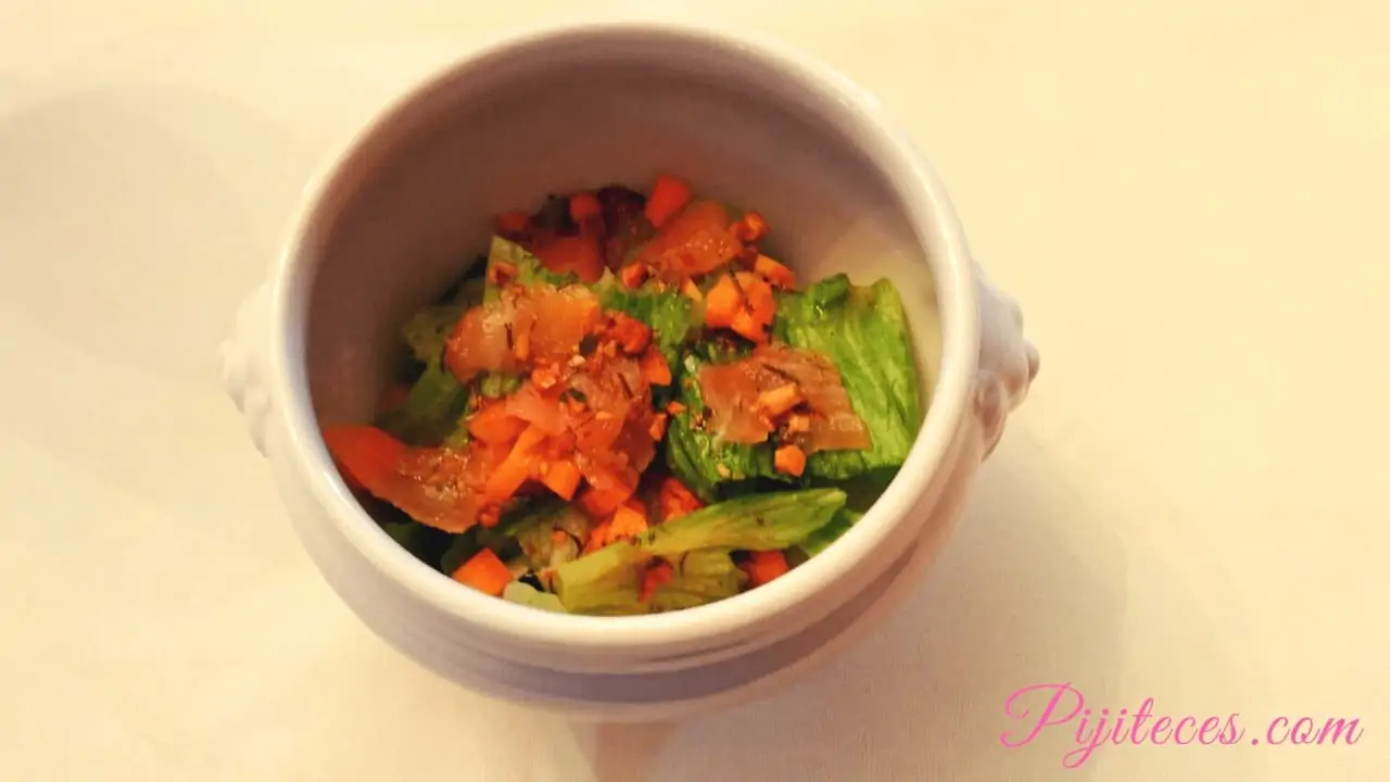 Receta de ensalada del mar