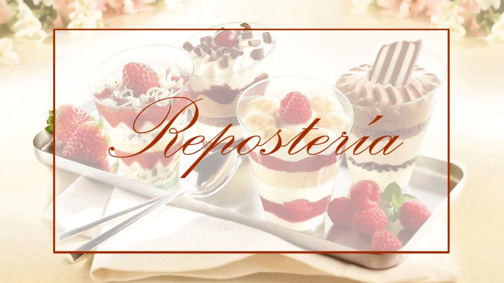recetas de reposteria
