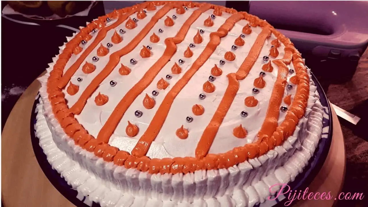 Receta de tarta de Pedro Ximénez