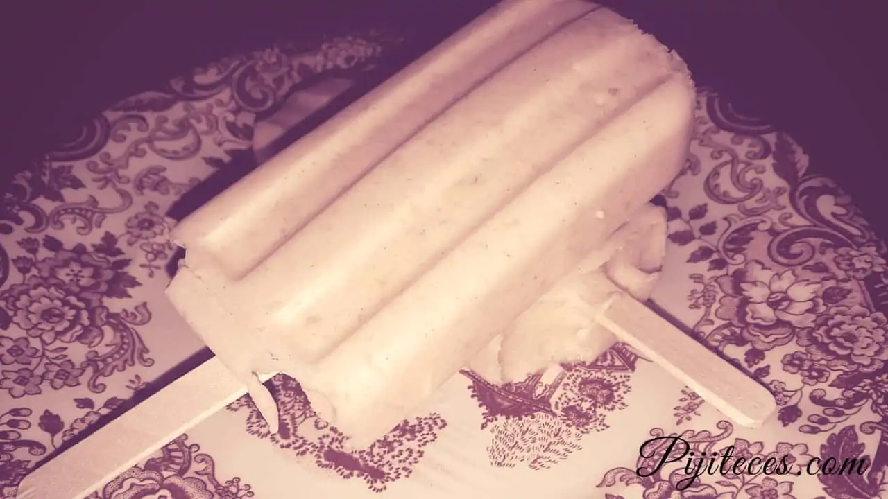 Helado de pérsimon