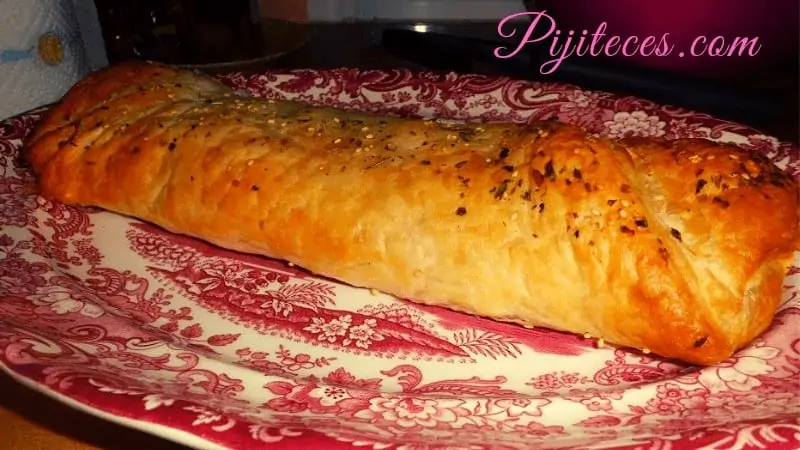 Hojaldre de jamón y queso