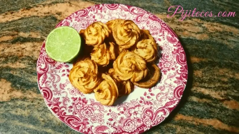 Galletas saladas de salmón
