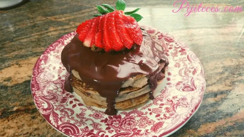 Tortitas veganas con cacao puro
