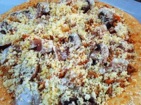 pizza pulled chicken