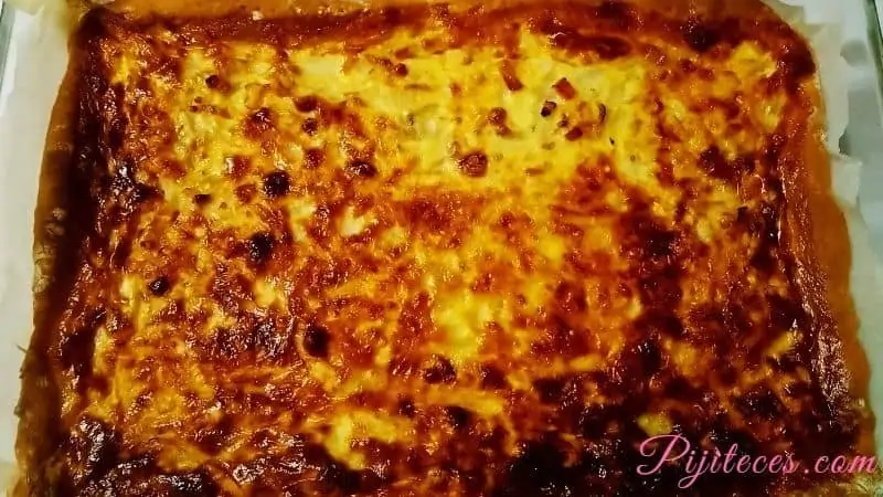 Quiche cebolla y panceta