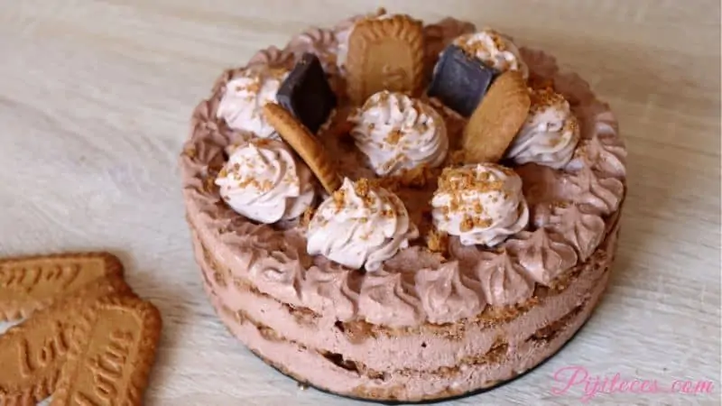 Tarta de galletas de Lotus