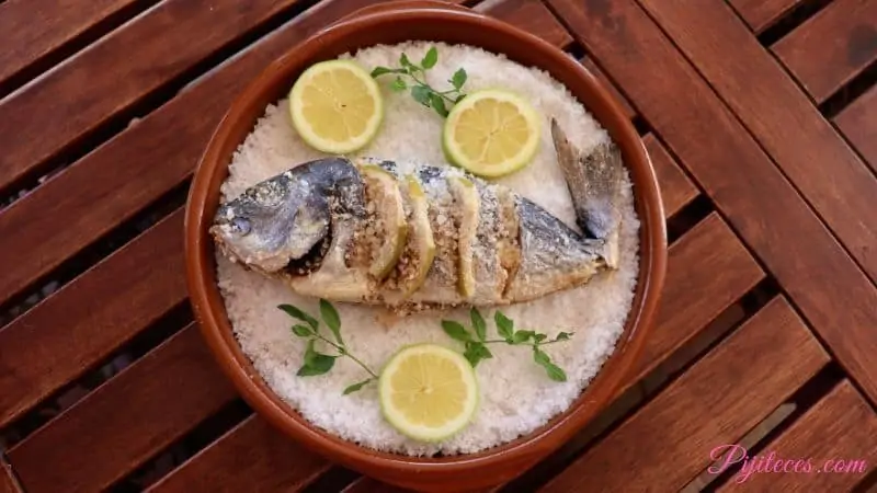 Dorada a la sal