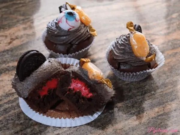 Cupcakes de chocolate