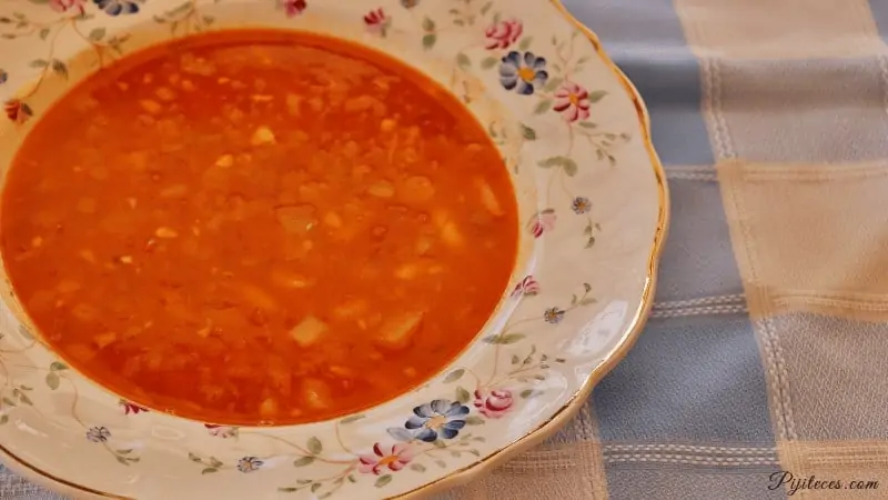 Guiso de habichuelas vegano