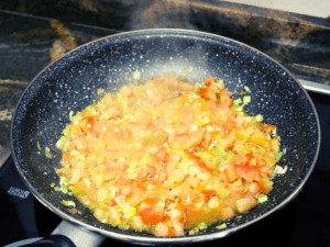 Sofrito de verduras