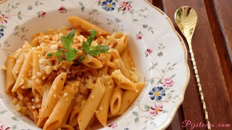 Penne rigate al vodka