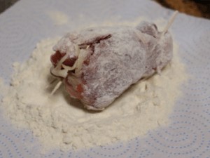 Rollitos rebozados