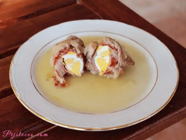 Rollitos rellenos deliciosos