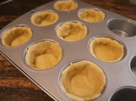 Masa de tartaletas saladas