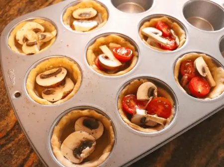 Tartaletas rellenas