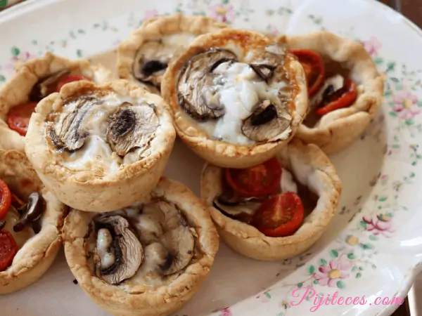 Tartaletas saladas rellenas